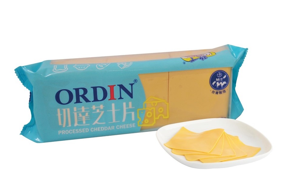Ordin Sliced Processed Cheddar Cheese
